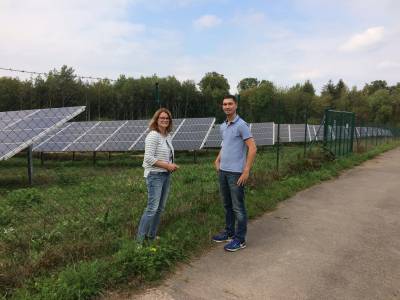 Solarpark in Saarburg mit Daniel Schartz - Solarpark in Saarburg mit Daniel Schartz